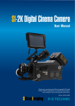 Silicon Imaging SI-2K User manual