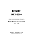 Muratec MFX-2500 Specifications