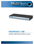 Multitech MTMC8-USB User guide