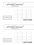 Security Command XR200-485 User`s guide