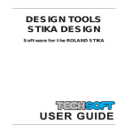 Roland Stika STX-7 User guide