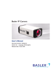 Basler Vision Technologies BIP-1300c-dn User`s manual