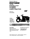 Craftsman EZ3 917.270781 Owner`s manual