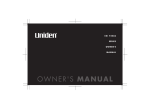 Uniden EXI7246B Owner`s manual