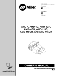 Miller Electric SWLL-115 Owner`s manual