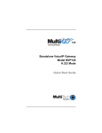 Multitech MultiVOIP 100 MVP120 User guide