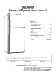 Sears 71151 Operating instructions