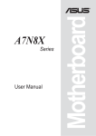 Asus A7N8X Deluxe User manual