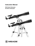 Meade NGC-Series Instruction manual