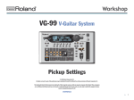 Roland GK-2A Owner`s manual