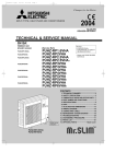 Mitsubishi Electric PUHZ-RP.HA Service manual