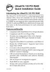 SIIG UltraATA 133 PCI Installation guide