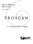 ProScan PS52810 User`s manual
