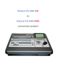 Roland VS-2480CD Specifications