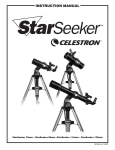 Celestron 80mm Instruction manual