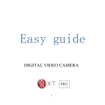 Easy guide - Camara WXT-PRO