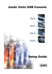 Vista X/S3 Setup guide