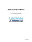 Vision VE-810 User manual