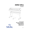 SEAL 44 Ultra Laminator User manual