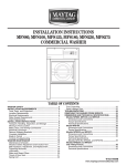 Maytag LDE8604AAL Specifications