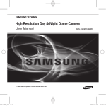 Samsung SCD-1080P User manual