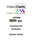 Video Clarity ClearView Specifications