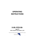 Mas-Hamilton XX-07 Operating instructions