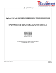 Agilent Technologies E3614A Service manual