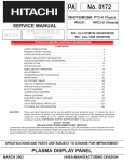 Audiovox CX15 Service manual