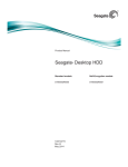 Seagate ST5000DM001 Product manual