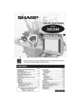 Sharp 32C540 Operating instructions