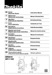 Makita RP0910 Instruction manual