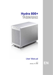 Macpower & Tytech Hydra 800+ User manual