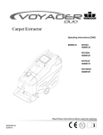 Windsor VOYXDU 10086150 Operating instructions