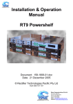 Wave RT9 Powershelf Specifications