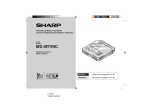 Sharp MD-MT99C Specifications