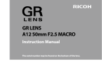 Ricoh A12 Instruction manual