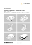 Sartorius CPA 12001S Operating instructions