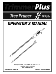 MTD GC720r Operator`s manual