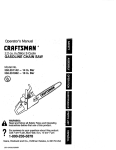 Craftsman 358.351062 Operator`s manual