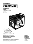 Craftsman 580.329130 Owner`s manual