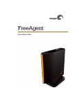 Seagate FreeAgent Desk for Mac User guide