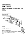 Craftsman 315.177500 Operator`s manual