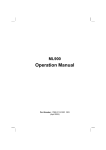 Motorola ML900 Instruction manual