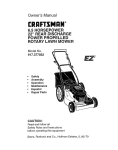 Craftsman 38996 Owner`s manual