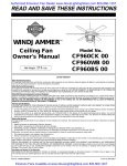 Emerson CF960CK Owner`s manual