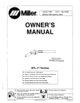 Miller Electric MT-17 STRAW Torches Specifications