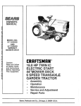 Craftsman 917.254450 Owner`s manual