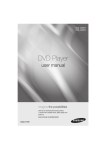 Samsung DVD-1080PR User manual