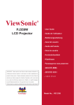 ViewSonic PJ359 User guide